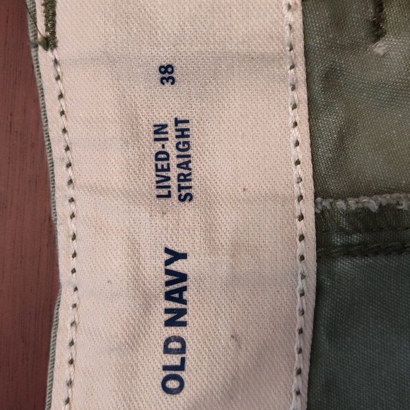 Old Navy Olive Green Shorts, Size 38 - Picture 3 of 8